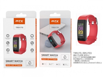 Bratara smartwatch pentru sport impermeabila IP65 acumulator 90mAh 0951703