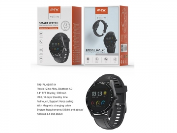 Ceas smartwatch cu ecran tactil impermeabil IP65 compatibil Android IOS 0951710