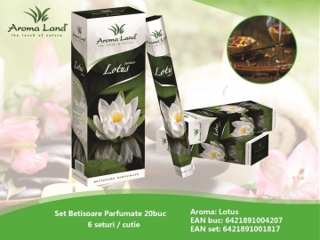 Set Betisoare Parfumate Lotus 20buc