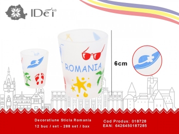 Decoratiune Sticla Romania 018728