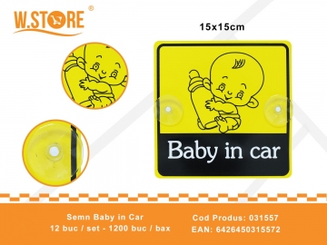Semn Baby in Car 031557