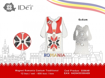 Magnet Romania Costum Traditional 039648