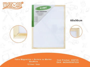 Tabla Magnetica + Scriere cu Marker 60x90cm 039723