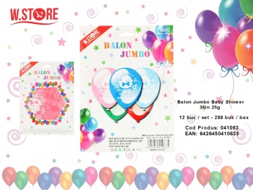 Balon Jumbo Baby Shower 36in 25g 041063