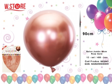 Balon Jumbo 90cm Rose Gold 063843