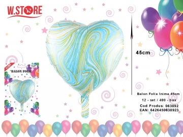Balon Folie Inima 45cm 063892