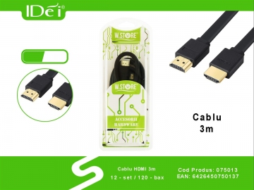 Cablu HDMI 3m 075013