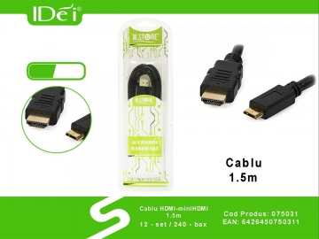 Cablu HDMI-miniHDMI 1.5m 075031
