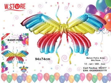 Balon Folie Aripi 94x74cm 082517