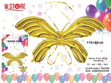Balon Folie Aripi 110x80cm 082520