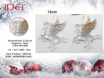 Decoratiune Craciun Pegasus 12cm JT23-HHC085 083194