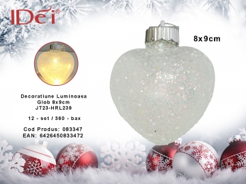 Decoratiune Luminoasa Glob 8x9cm JT23-HRL239 083347
