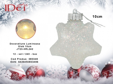 Decoratiune Luminoasa Glob 10cm JT23-HRL242 083349