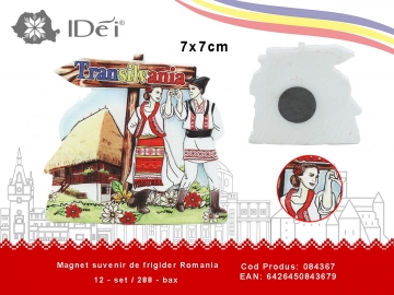 Magnet suvenir de frigider Romania 084367
