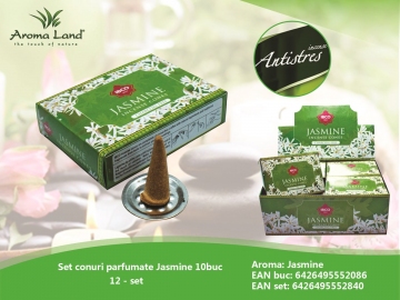 Set Conuri Parfumate Jasmine 10buc 6426495552857