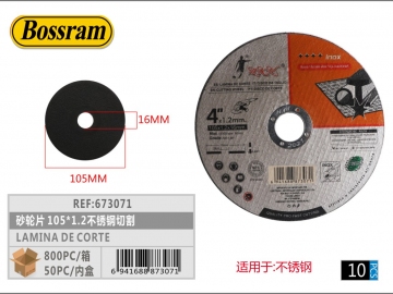Disc abraziv 105x1.2mm 22.2mm 673071
