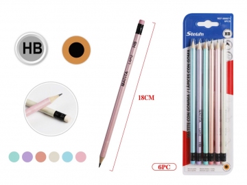 Set Creioane HB cu Guma 6buc 688871