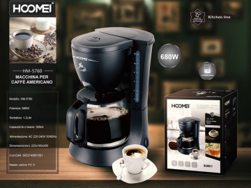 Cafetiera Filtru Cafea HM-5760 Hoomei