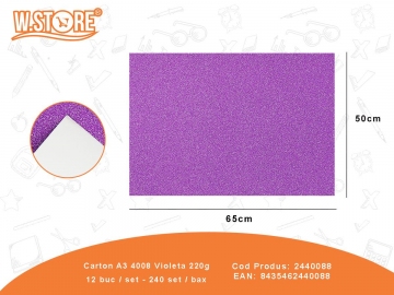 Carton A3 4008 Violeta 220g 2440088